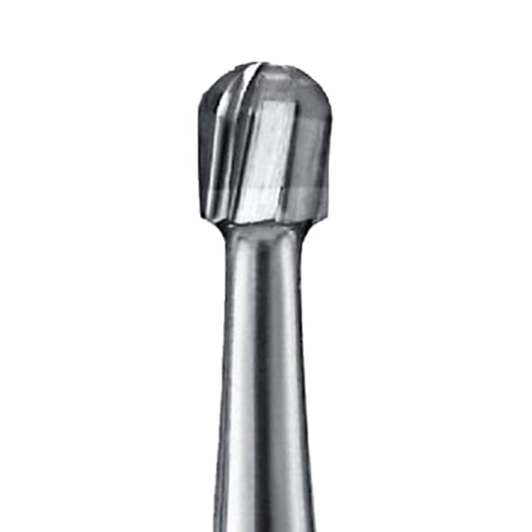 ODS Precision HP #1 Round Carbide Bur, 5/Pk. Designed for precise cutting and smooth operation