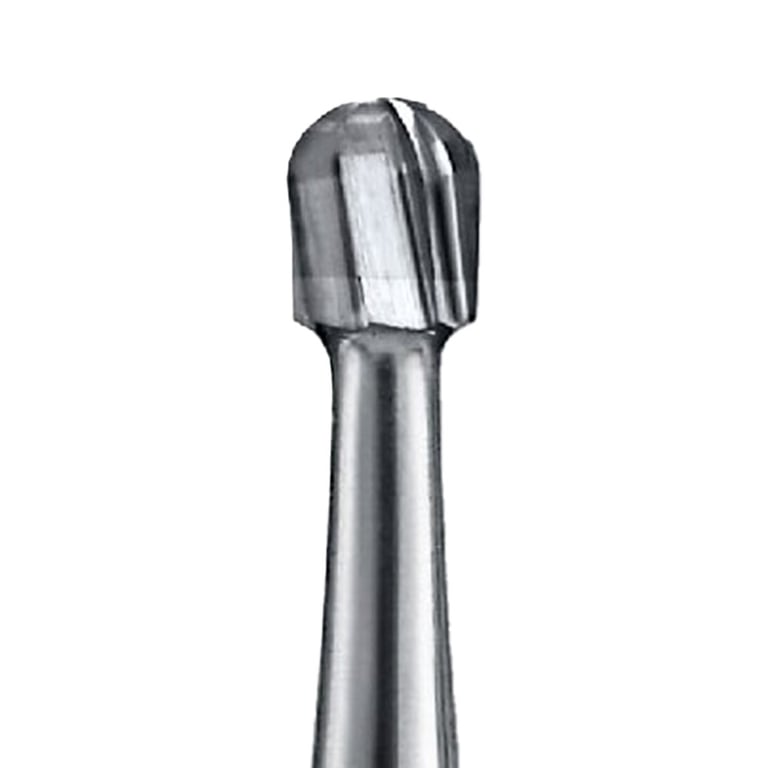 ODS Precision HP #10 Round Carbide Bur, 5/Pk. Designed for precise cutting and smooth operation