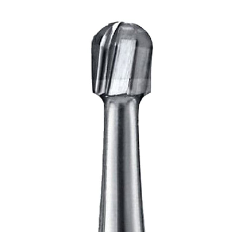 ODS Precision HP #4 Round Carbide Bur, 5/Pk. Designed for precise cutting and smooth operation