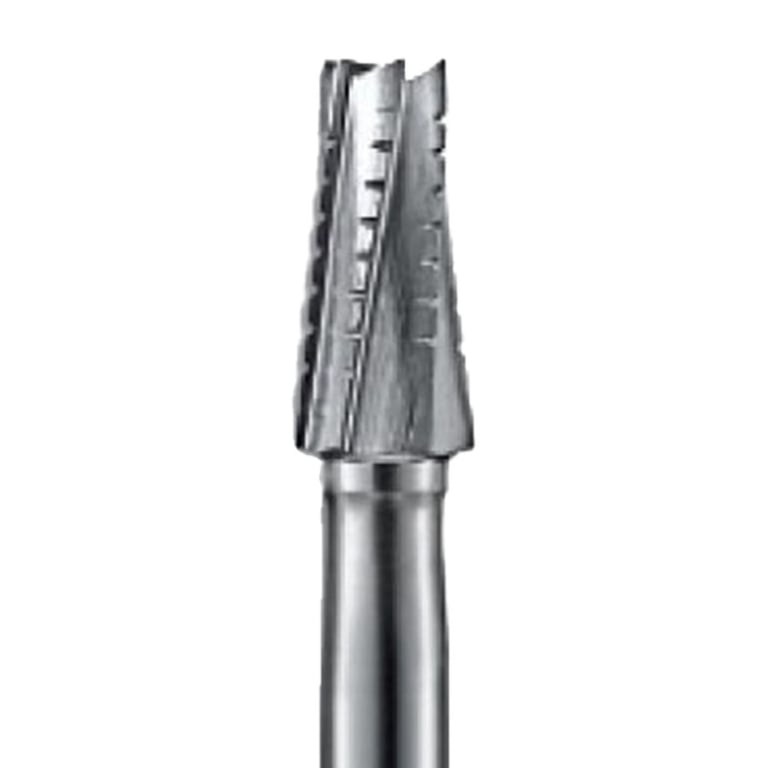 ODS Precision HP #699L Flat End Tapered Crosscut Carbide Bur, 5/Pk. Designed for precise cutting