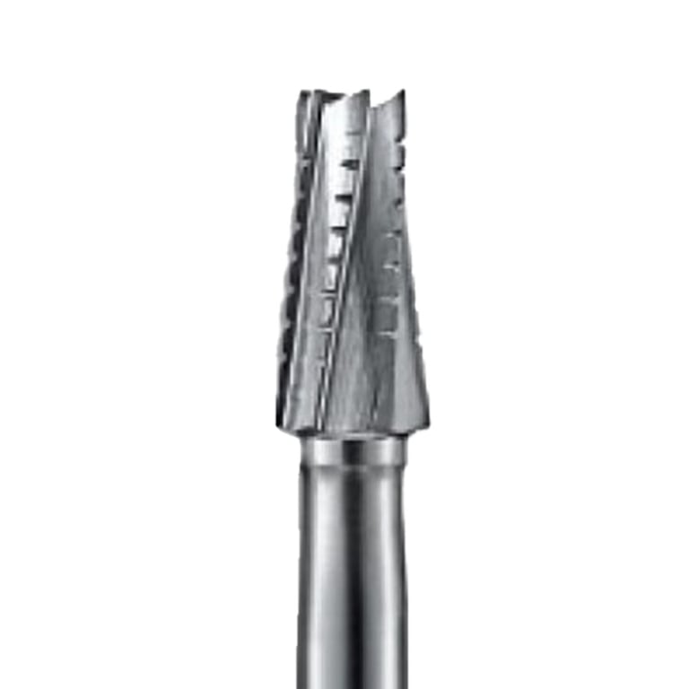 ODS Precision HP #700L Taper Fissure Crosscut Carbide Bur, 5/Pk. Designed for precise cutting