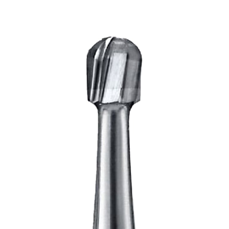 ODS Precision HP #8 Round Carbide Bur, 5/Pk. Designed for precise cutting and smooth operation