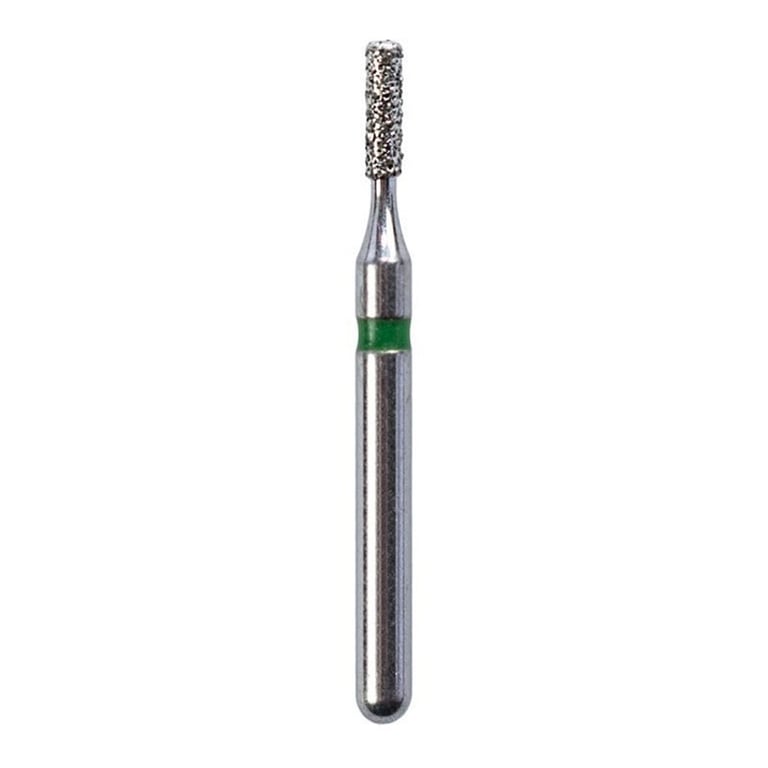 ODS Precision Flat End Cylinder 835.010 Diamond Bur, Coarse, 10/Pk