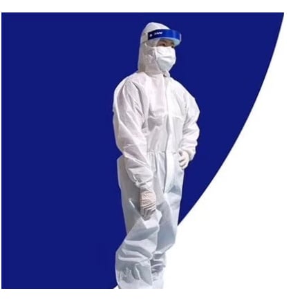 ODS Coverall Isolation Suit, Full Body, Non-Surgical Use No Foot Cover, XX-Large 71" Body Height