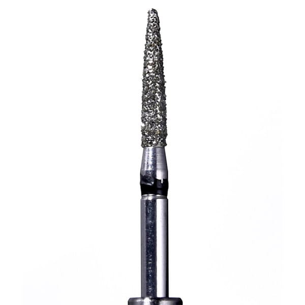 ODS Precision Diamond FG #862.014 Coarse grit, Flame diamond burs, 10/Pk