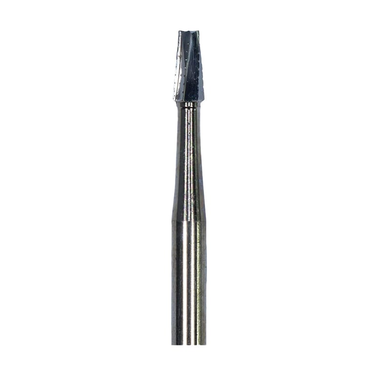 ODS Precision HP #703 Flat-End Taper Cross Cut Oral Surgery Carbide Bur, 10/Pk. Non-sterile. 51mm