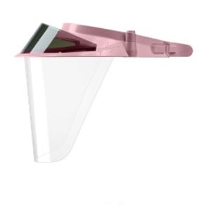 Op-d-Op II Visor Shield Kit, Peach. 1 Visor, 3 Sh