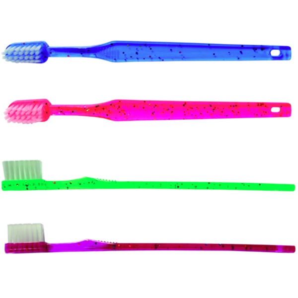 Oraline Child Clear Sparkle Toothbrush, Stage 1, 