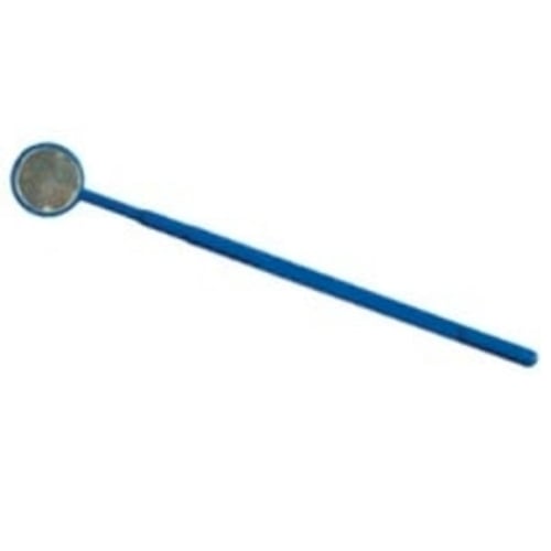Oraline Disposable Dental Mirrors For Use in Dental Kits, Blue, Each Poly Bagged, 100/ctn