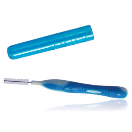 Oraline Travel Interproximal Cylinder Brush, Blue, 72/cs