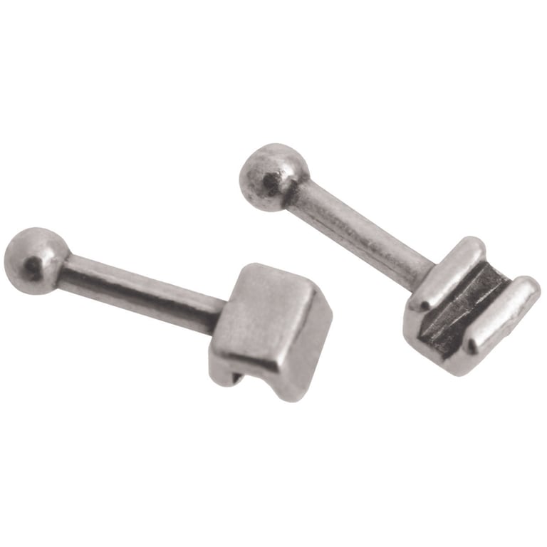 Ortho Shop America Crimpable Hooks, Medium, 10/Pk. Fits archwires up to .021" x .025", includes