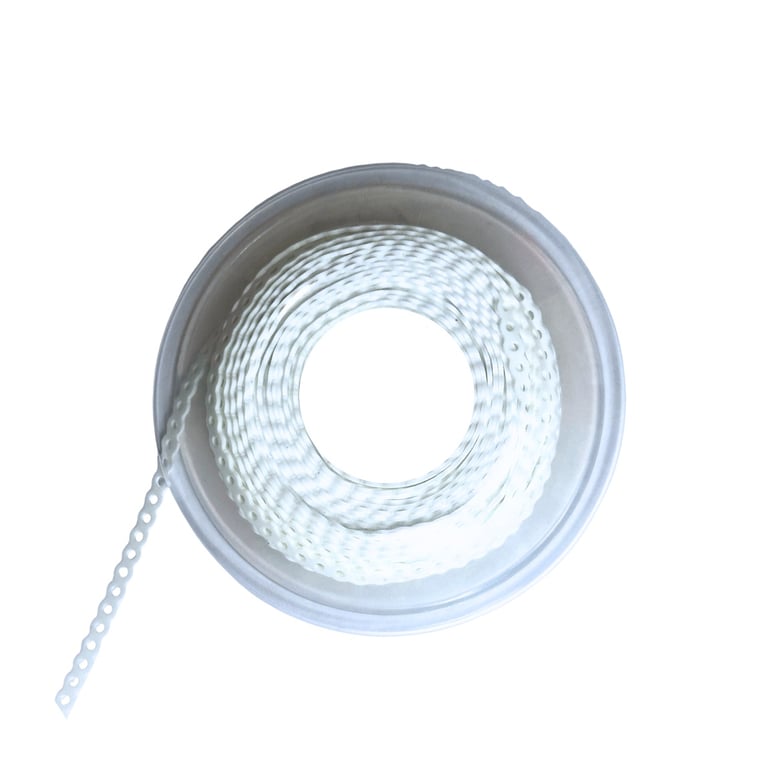 Ortho Shop America 15ft Polyurethane Elastomeric Power Chain, Continuous, White, 1/Pk. Features