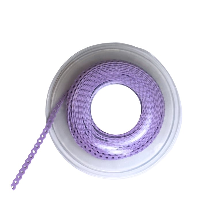 Ortho Shop America 15ft Polyurethane Elastomeric Power Chain, Continuous, Lavender, 1/Pk. Features