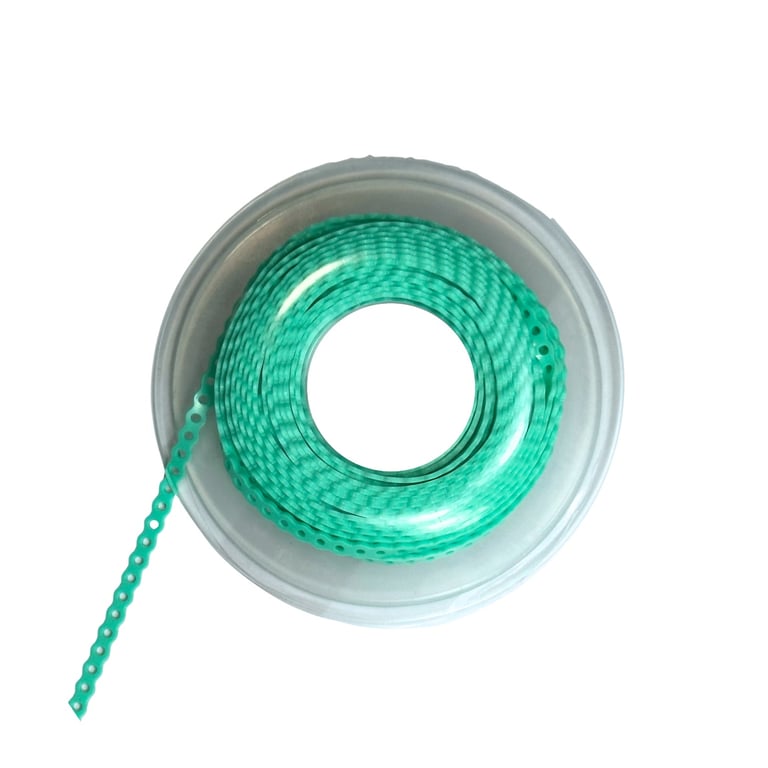 Ortho Shop America 15ft Polyurethane Elastomeric Power Chain, Continuous, Mint Green, 1/Pk