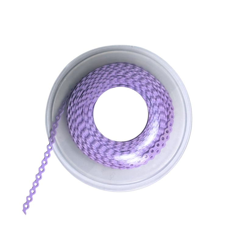 Ortho Shop America 15ft Polyurethane Elastomeric Power Chain, Short, Lavender, 1/Pk. Features