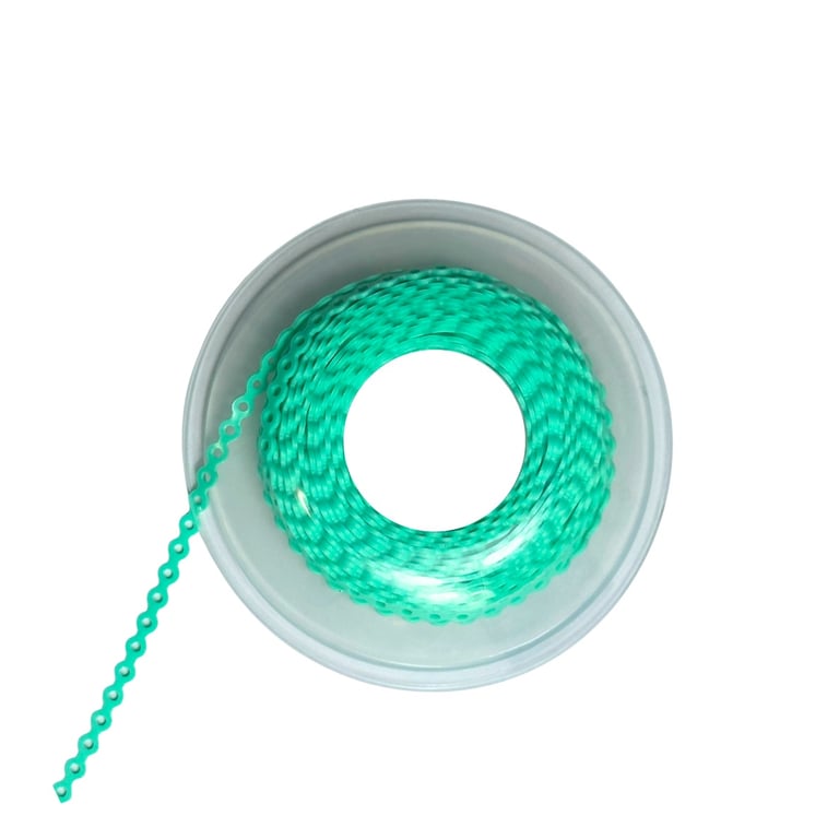 Ortho Shop America 15ft Polyurethane Elastomeric Power Chain, Short, Mint Green, 1/Pk. Features