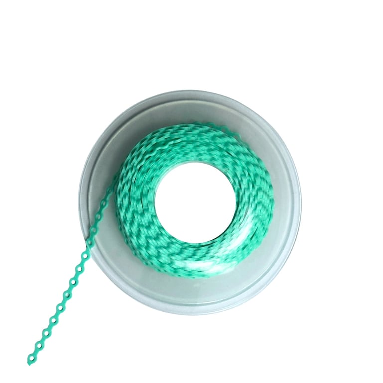 Ortho Shop America 15ft Polyurethane Elastomeric Power Chain, Long, Mint Green, 1/Pk. Features