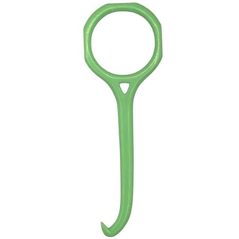 Ortho Shop America Aligner Remover, Green, 10/Pk. Easy-grip, pull-ring style, lightweight design