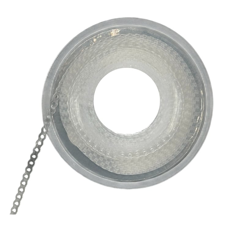 Ortho Shop 15ft Elastomeric Power Chain, Continuous, Clear, Single Spool. High elasticity superior