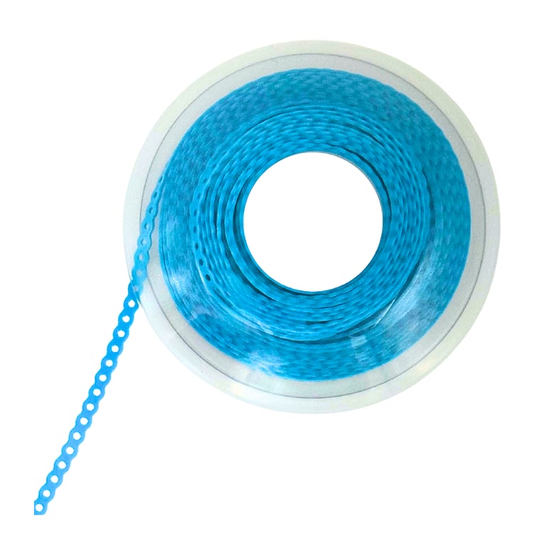 Ortho Shop 15ft Elastomeric Power Chain, Continuous, Aqua, Single Spool. High elasticity superior