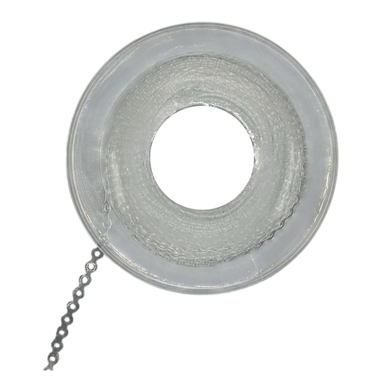 Ortho Shop 15ft Elastomeric Power Chain, Short, Clear, Single Spool. High elasticity superior