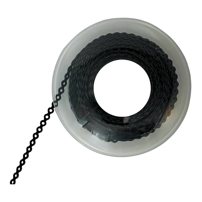 Ortho Shop 15ft Elastomeric Power Chain, Short, Black, Single Spool. High elasticity superior