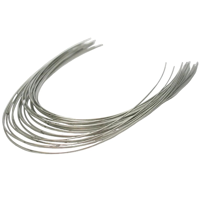 Ortho Shop .017" x .025" TMA Beta Titanium Archwire, Natural Form, Lower, 10/Pk. Nickel-free wire