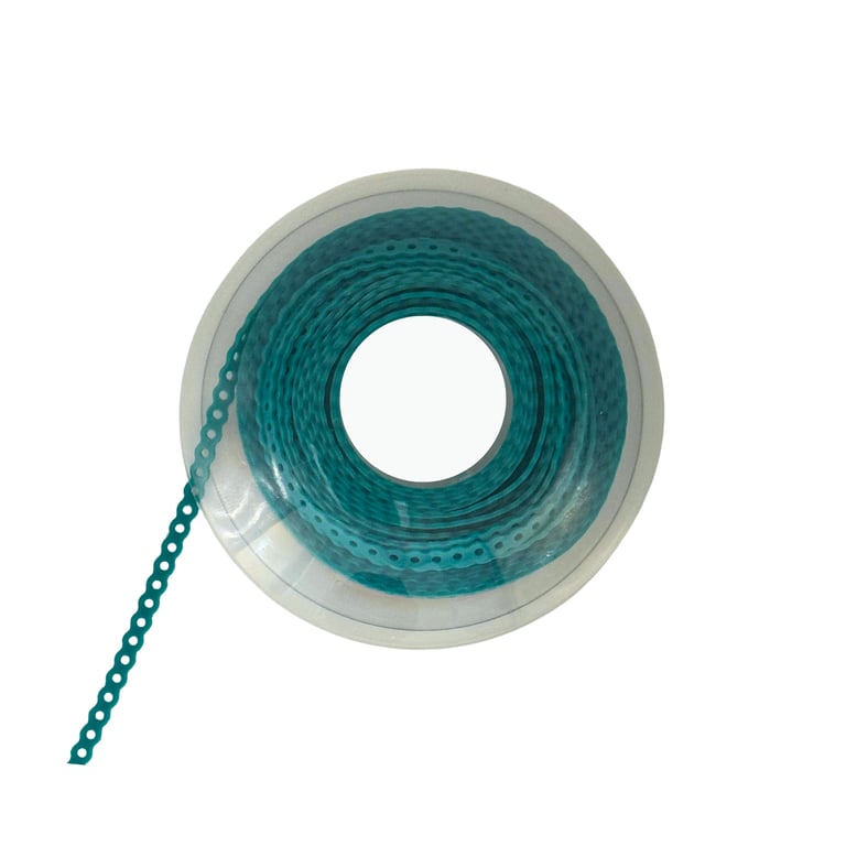 Ortho Shop 15ft Elastomeric Power Chain, Continuous, Sea Green, 1/Pk. High elasticity, superior