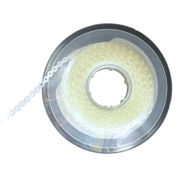 Ortho Shop 15ft Elastomeric Power Chain, Short, Pearl, 1/Pk. High elasticity, superior memory