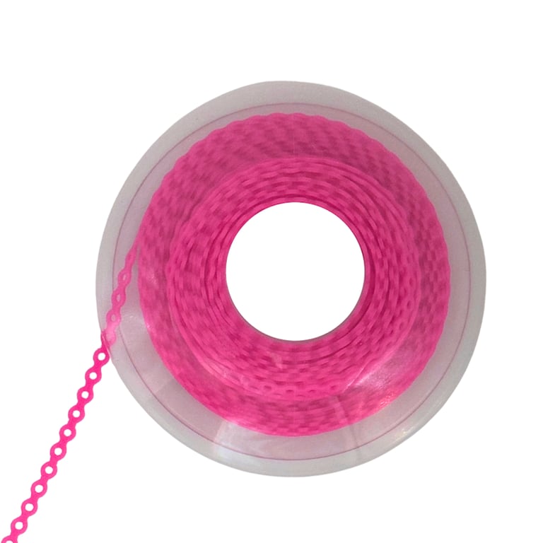 Ortho Shop 15ft Elastomeric Power Chain, Short, Hot Pink, 1/Pk. High elasticity, superior memory