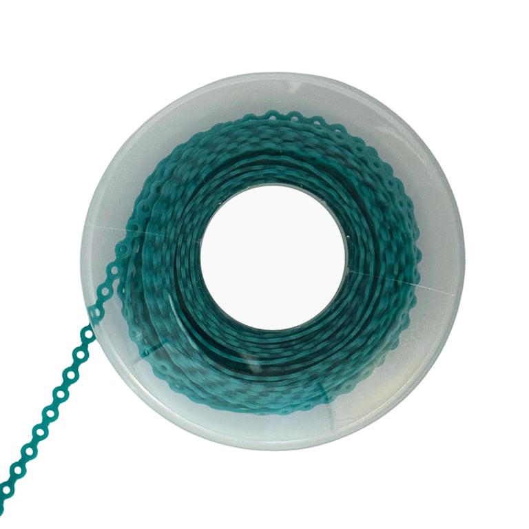 Ortho Shop 15ft Elastomeric Power Chain, Long, Green, 1/Pk. High elasticity, superior memory