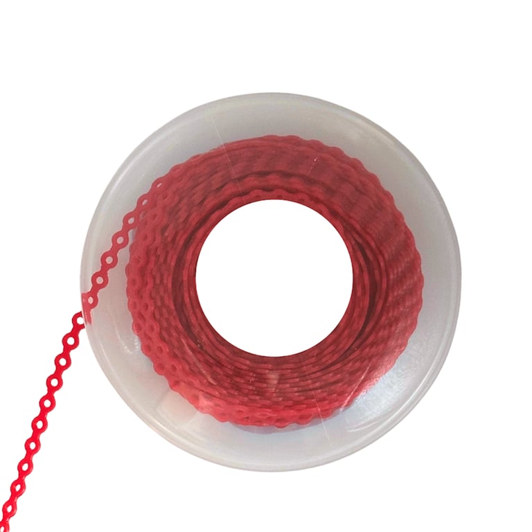 Ortho Shop 15ft Elastomeric Power Chain, Long, Rose, 1/Pk. High elasticity, superior memory
