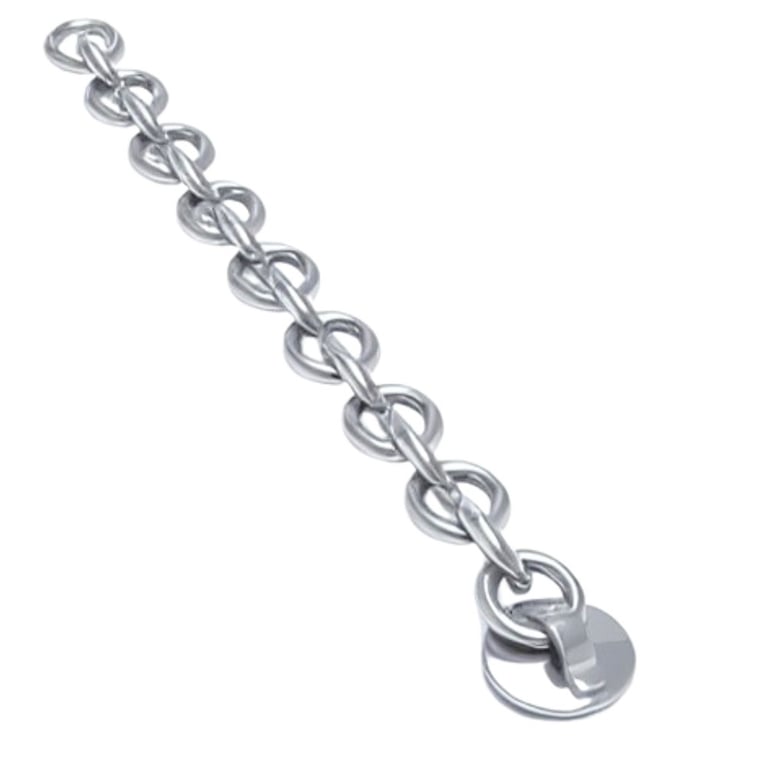 Ortho Shop 80ga Stainless Steel Eruption Chain, Round Mesh Base, Silver, 2/Pk. Designed to help