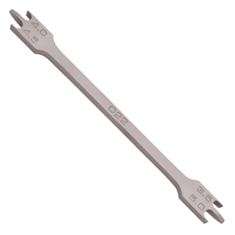 Ortho Shop Aluminum Height Gauge .022", 1/Pk. Measures bracket placement height from the incisal