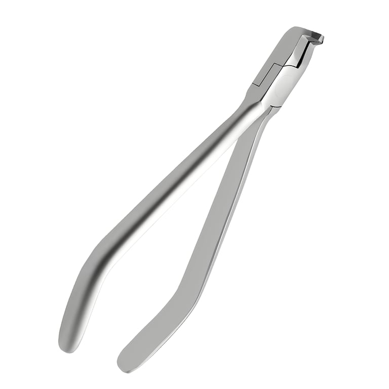 Ortho Shop Distal End Cutter with Tungsten Carbide Inserts, Long Handle, Mini Head (500-101L)