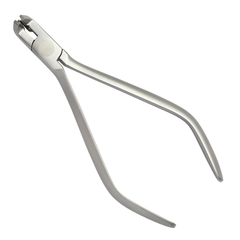 Ortho Shop Distal End Cutter with Tungsten Carbide Inserts, Long Handle, Mini Head (500-103L)
