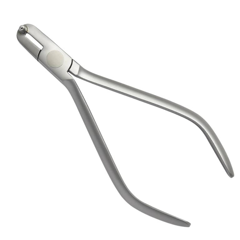 Ortho Shop Stainless Steel Step Plier, 1mm, 1/Pk. Designed with a double-sided offset beak