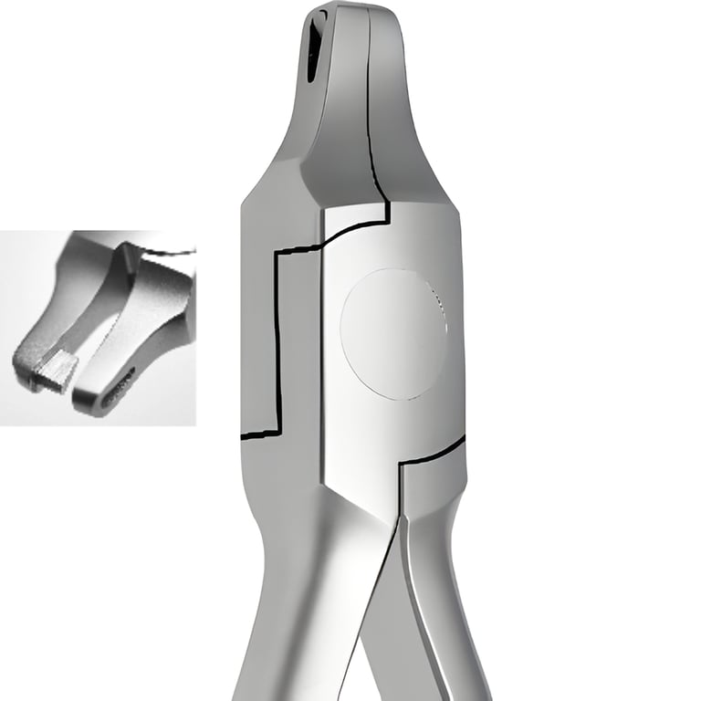 Ortho Shop Stainless Steel Tear Drop Aligner Plier, 1/Pk. Creates a notch at the gingival margin