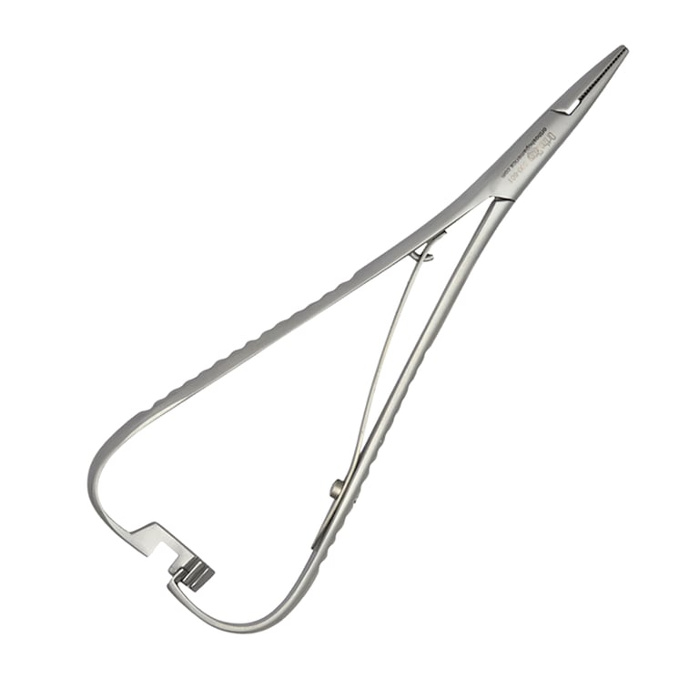 Ortho Shop Stainless Steel Mathieu Pliers, Fine Tip, 1/Pk. Lightweight tip ideal for gripping