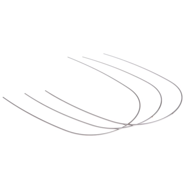 Ortho Shop Super Elastic NiTi Natural Rectangular Wires, .016" x .016" Upper, 10/Pk. Features