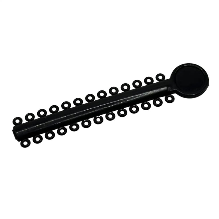 Ortho Shop Ligature Ties, Black, 1040/Pk. Resists Fading and fits easily under bracket tie wings