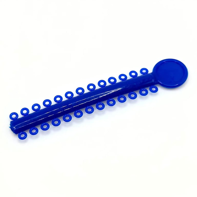 Ortho Shop Ligature Ties, Blue, 1040/Pk. Resists Fading and fits easily under bracket tie wings