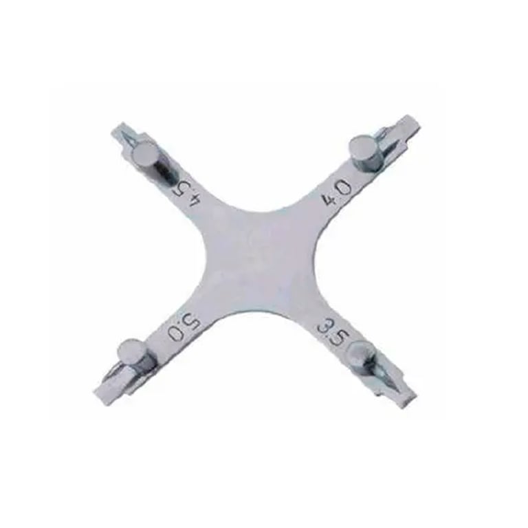 OrthodentalUsaCorp Stainless Steel Boone Bracket Gauge, 1/Pk. Designed for accurate vertical