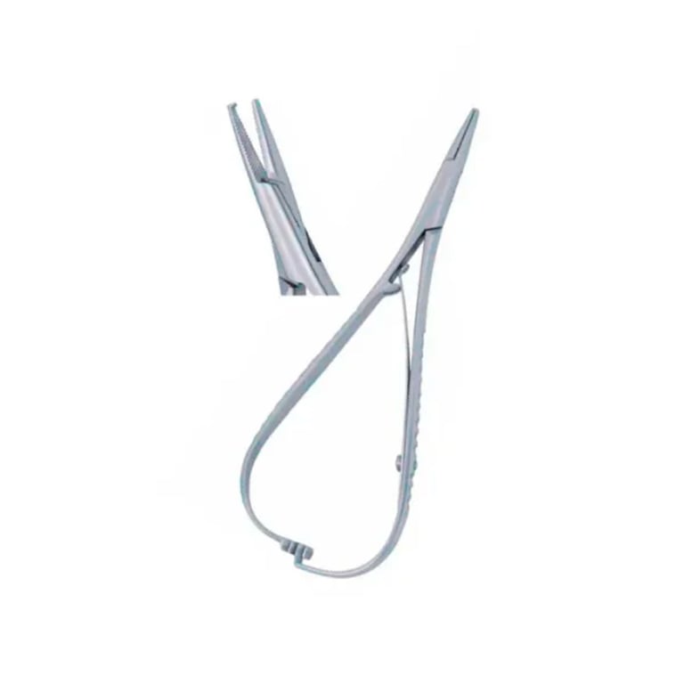 Orthodentalusa Corp OrthodentalUsaCorp Mathieu Stainless Steel Needle Holder with Hook, 1/Pk