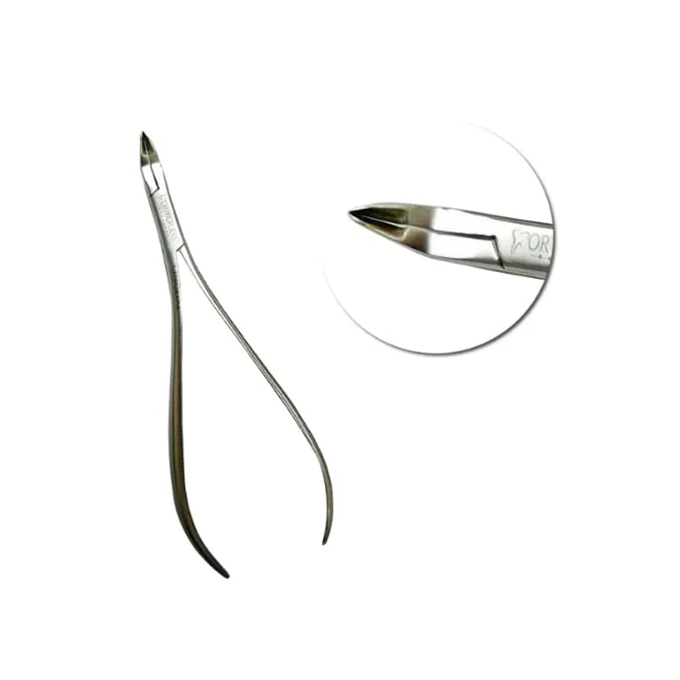 OrthodentalUsaCorp Micro Ligature Plier Cutter, 50° Angled, 1/Pk. Features smaller head