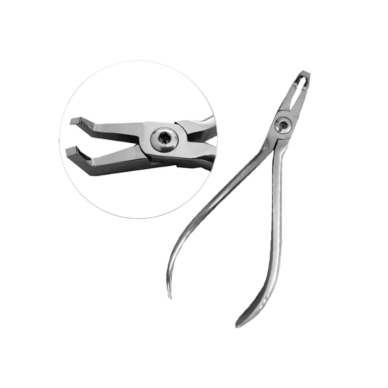 OrthodentalUsaCorp Direct Bond Bracket Remover Plier, 1/Pk. Features ceramic brackets