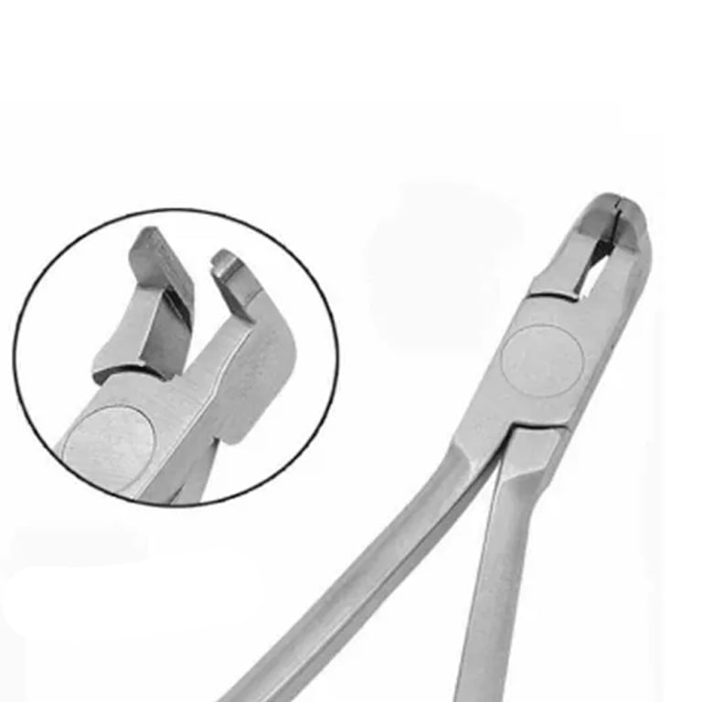 OrthodentalUsaCorp 14cm Stainless Steel Universal Distal End Cutter with SS Tip, 1/Pk. Features