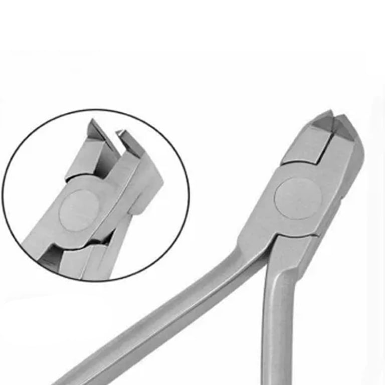OrthodentalUsaCorp 11.5cm Stainless Steel Flush Cut Distal End Cutter, 45° Angled, 1/Pk. Features