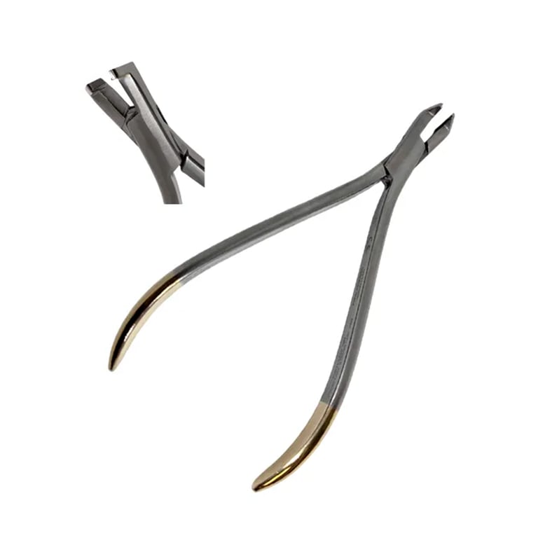 OrthodentalUsaCorp 14.5cm Stainless Steel Universal Distal End Cutter, 1/Pk. Features Immunity-HS