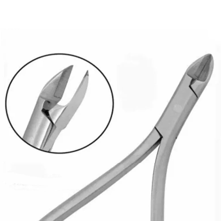 Orthodentalusa Corp OrthodentalUsaCorp Stainless Steel Mini Ligature and Pin Cutters, Gold Plated